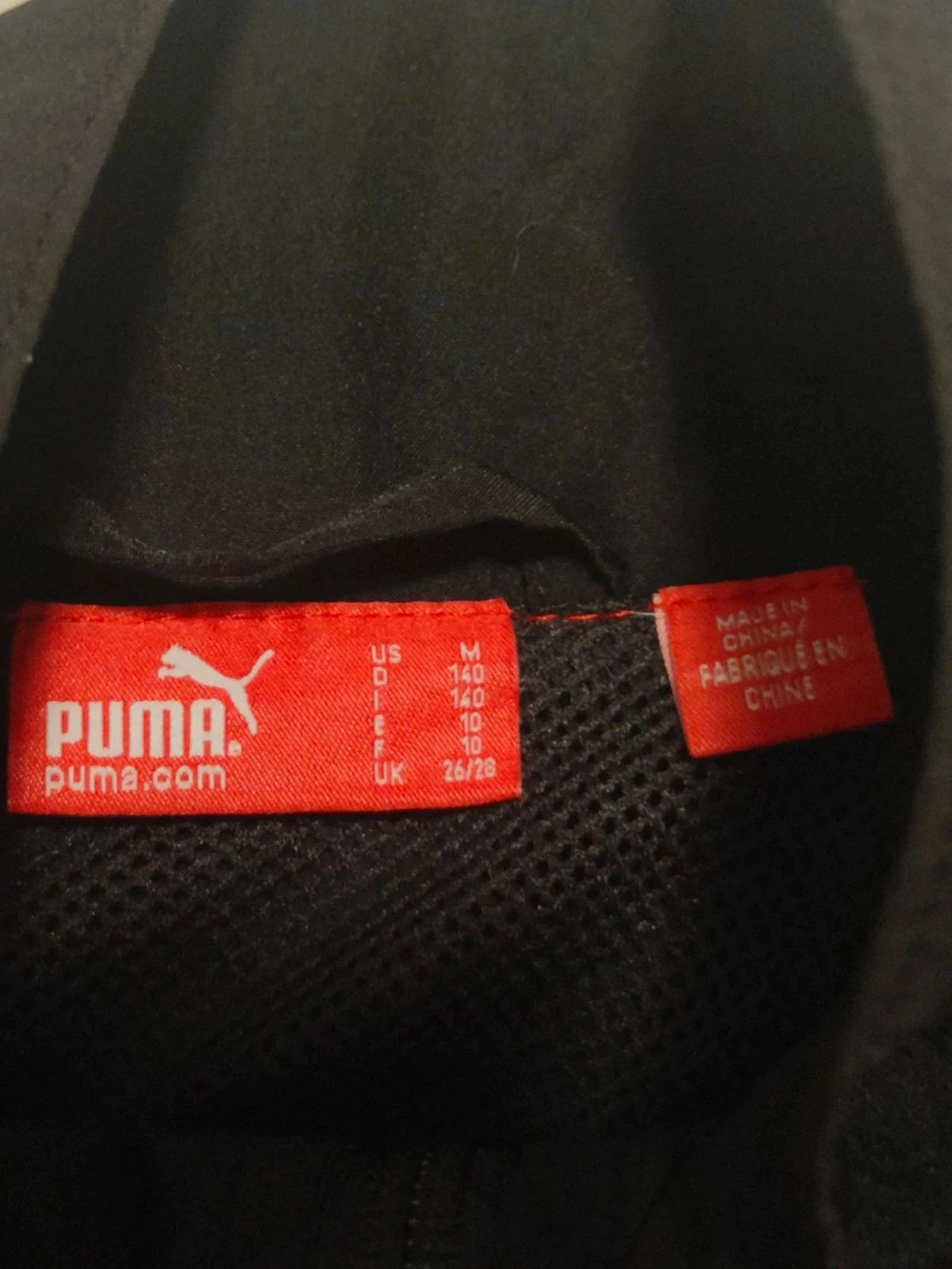 Zwarte Puma trainingsjas voor kinderen 10 jaar (140 cm) – photo 6